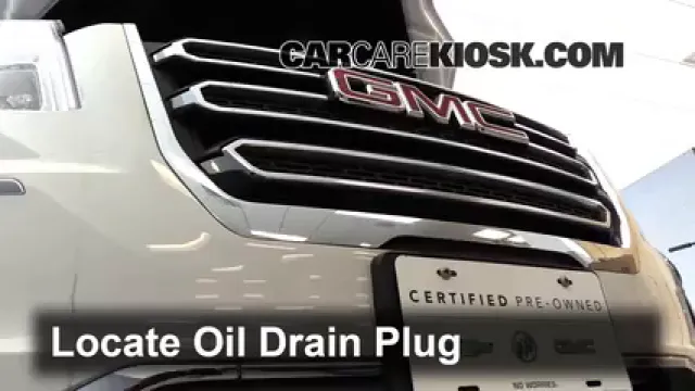 2016 GMC Terrain SLT 3.6L V6 FlexFuel Aceite Cambiar aceite y filtro de aceite